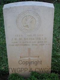 Dar Es Salaam War Cemetery - Scheuble, Joseph Bell Napier